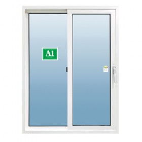 A1 프론티어 화이트 거실창 (파티오 도어 PD)